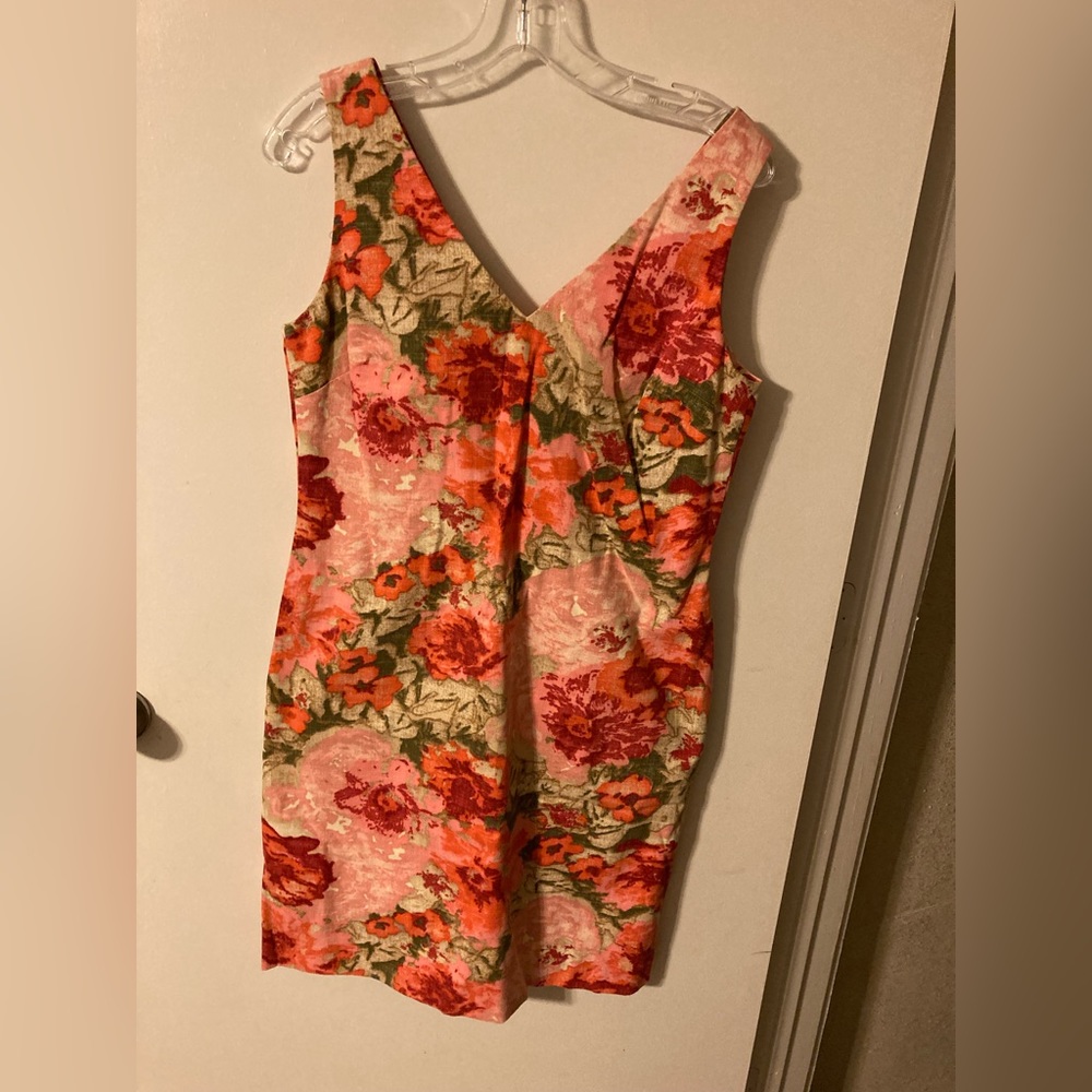 Talbots Floral dress. Size 8P